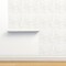 Boho Tribal Geo Neutral White Gray Tile Linen Look Urban Diamond Stripes Zig Zag Polka Dots Dotted Custom Removable Wallpaper by Spoonflower Peel & Stick Wallpaper 2FT Wide